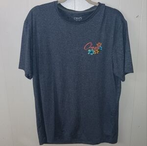 EUC Chaps The Spirited Tradition Graphic T-Shirt L